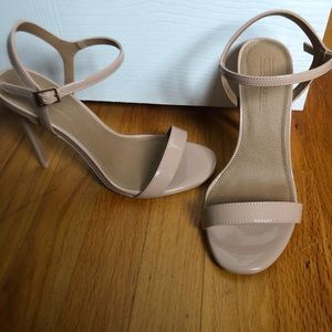 ASOS nude heels
